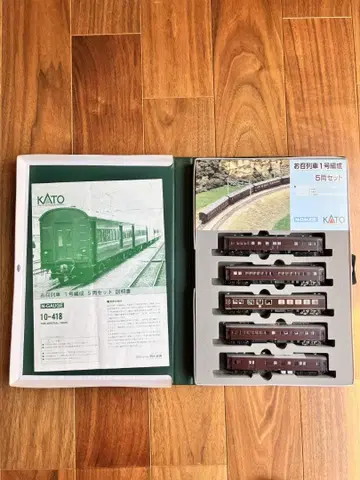 KATO 10-418 오메시 열차 1호 편성 5량 세트 N게이지