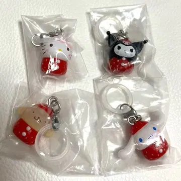 산리오 딸기 메지루시 액세서리 메지루시 키티 쿠로미 시나몬 푸딩