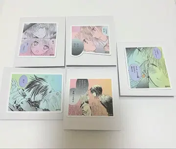 수호캐릭터 원작 코마 스티커 히나모리 아무 츠키요미 이쿠토 5장 세트