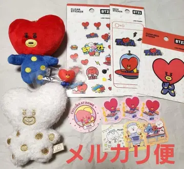 메루카리 택배 BT21 TATA 굿즈 세트 묶음 판매