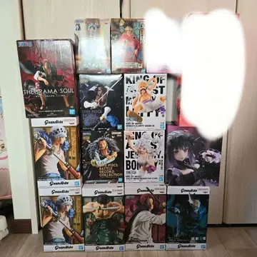 ONE PIECE 피규어 묶음 판매 미개봉 루피 샹크스