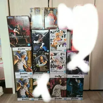 ONE PIECE 피규어 묶음 판매 미개봉 루피 샹크스