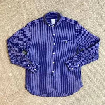 maillot 마이요 BD 선셋 셔츠 블루 스트라이프 사이즈 2