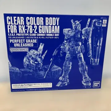 PG UNLEASHED 1/60 RX-78-2 건담 클리어 컬러 바디