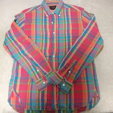 BEAMS PLUS 마드라스 체크 셔츠