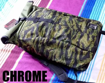 새상품 CHROME YALTA2.0 데이팩 + 키체인 타이거 카모
