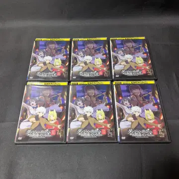 던전에서 만남을 추구하면 안 되는 걸까 (2기) DVD 전 6권 세트