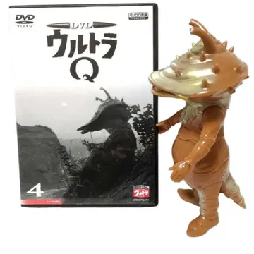 코인 괴수 카네곤 소프트 비닐 피규어 & 울트라Q DVD 제4권 세트