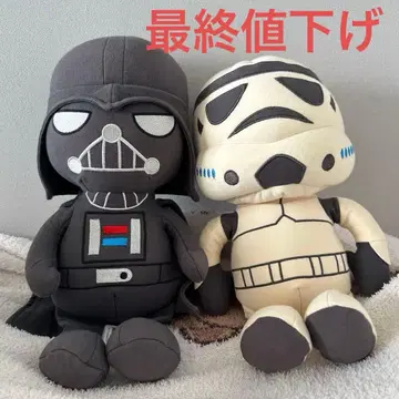yogibo STAR WARS 한정판 봉제 인형 다스 베이더 스톰 트루퍼