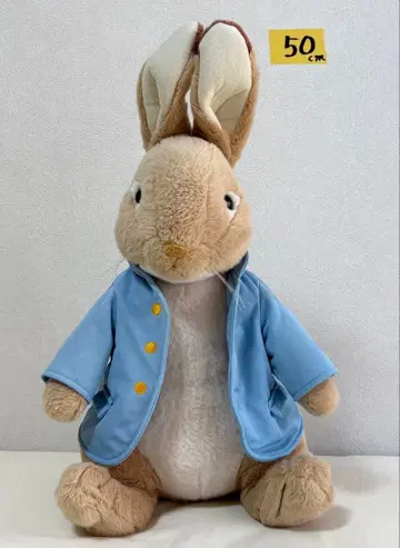 피터래빗 봉제 인형 약 50cm 빅 블루 자켓