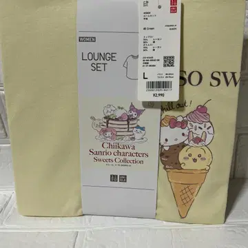 유니클로 / 치이카와 산리오 캐릭터 룸웨어 L