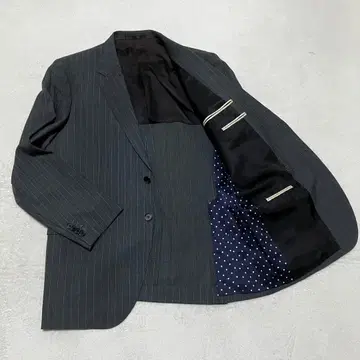 Paul Smith 폴스미스 자켓 L 스트라이프 안감 도트