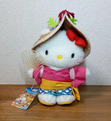 레어! 지역 한정 키티 봉제 인형 아오모리 네부타 마츠리 헬로키티 산리오
