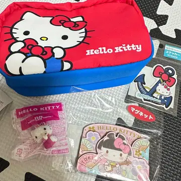 헬로키티 파우치 스티커 마그넷 세트