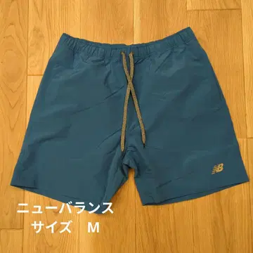 [택 포함 새상품] 뉴발란스 하프 팬츠 M 블루