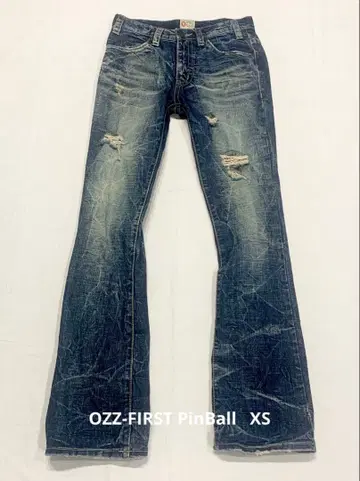OZZ-FIRST PinBall 데님 팬츠 Y2K 헤이세이 레트로 XS