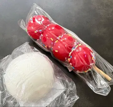 물 느낌 스퀴즈 밀크 떡 산사자 꼬치 화과자 스퀴즈 2세트 후르츠 캔디