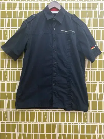 [ 희소 ] BMW 자우버 F1 팀 하이드펠트 공식 반팔 셔츠 L