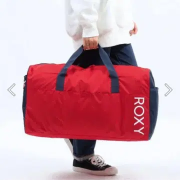 록시 ROXY 대용량 보스턴백 숄더백 빨간색