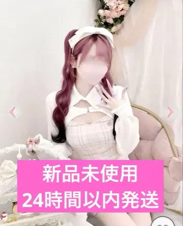허니뮤우 이모쨩 체크 레이어드 앙상블 원피스