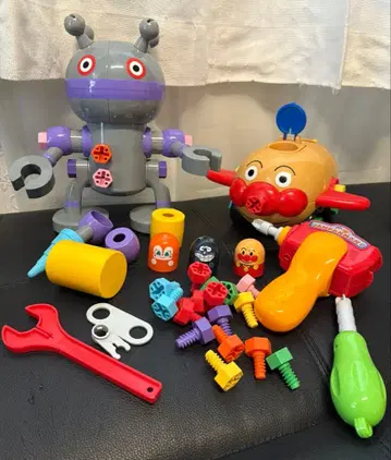 조립 DIY 나사나사 호빵맨호 나사나사 다다단단 DX 완구 세트