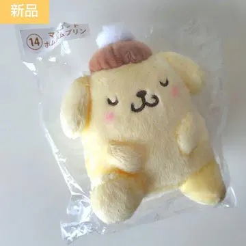 산리오 폼폼푸딩 뽑기 마스코트 쌔근쌔근 봉제 인형 뽑기