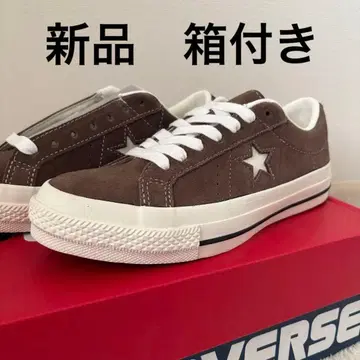 새상품 컨버스 와스타 스웨이드 브라운 사이즈 23 converse