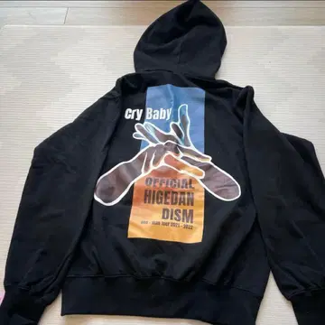 미사용 새상품!Cry Baby Official 히게단dism 후드티