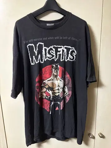 미스피츠 MISFITS 25주년 티셔츠 Hanes