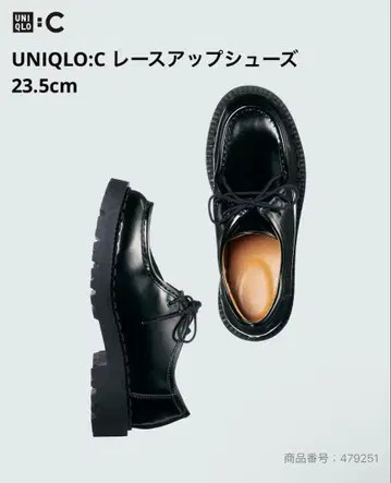 UNIQLO UNIQLO:C 레이스업 슈즈 23.5cm 유니클로 씨