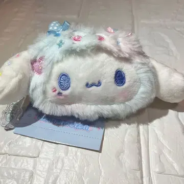 산리오 시나모롤 컬러풀 팝 몬스터 미니 파우치 봉제 인형 참