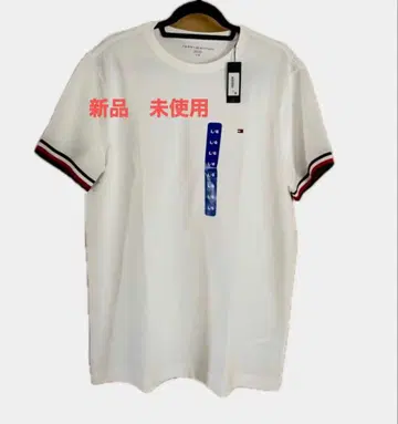 TOMMY HILFIGER 반팔 티셔츠 화이트 L/G