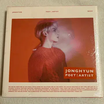 미개봉 새상품 SHINee 종현 POET/ ARTIST