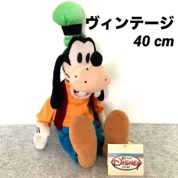 빈티지 공식 디즈니 스토어 해외 구피 봉제 인형 택 포함 40cm