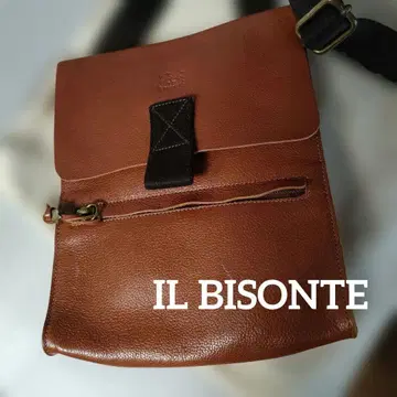 일비종떼 IL BISONTE 브라운 숄더백 사선 크로스백