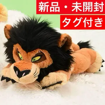 새상품 미개봉*Disney 라이온 킹 스카 M 봉제 인형 디즈니