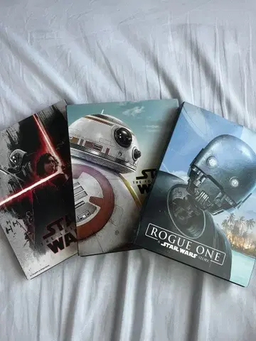 보너스 세일 한 번 시청한 STAR WARS 블루레이 3작품 세트
