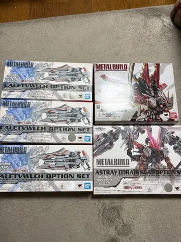 METAL BUILD 카레토브루프 3개 + 드라이 헤드셋