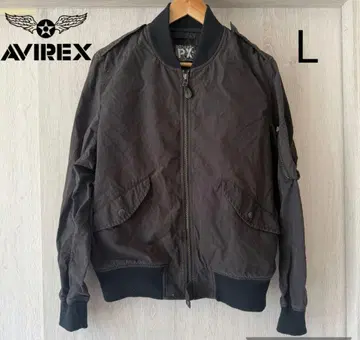 AVIREX PX 플라이트 자켓 블랙 L 사이즈