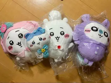 치이카와 모몽가 BIG 봉제 인형 초 매지컬 치이카와 하치와레 거울