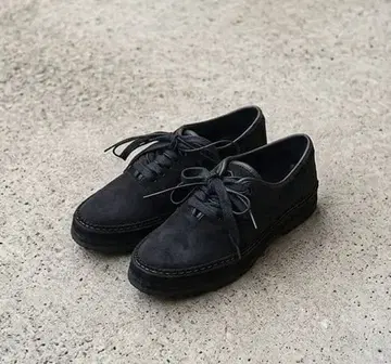 [레어] sacai 가죽 신발 블랙 통굽 25.5cm