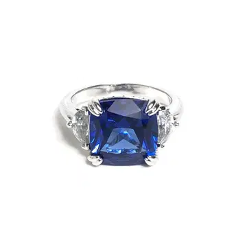 SWAROVSKI 스와로브스키 반지 블루 계열 크리스탈 파랑