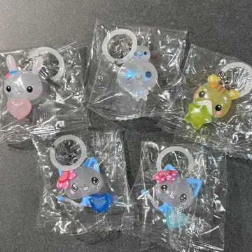 헤이세이 팬시 캐릭터즈 메지루시 액세서리 5세트 아와와짱