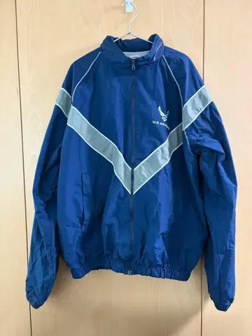 USAF 트레이닝 자켓 L/R 네이비 미 공군 쇼트 기장