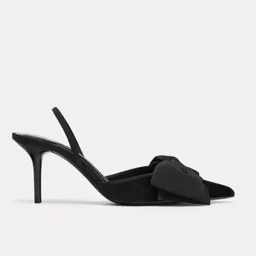 ZARA 리본 포함 슬링백 슈즈