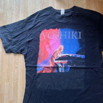 X JAPAN YOSHIKI 티셔츠 피아노 레어