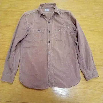 조 맥코이 샴브레이 워크 셔츠 브라운