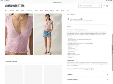 Urban Outfitters Kimchi Blue 상의
