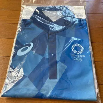 ASICS TOKYO 2020 피케 셔츠 2031B036 블루 L