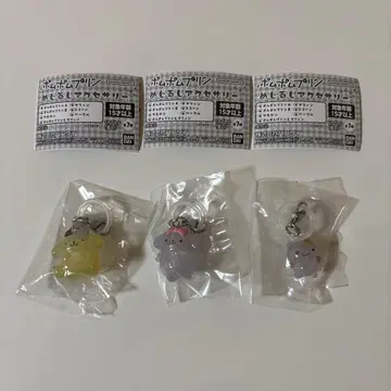 폼폼푸딩 메지루시 액세서리 푸딩 마카롱 머핀 3종 세트